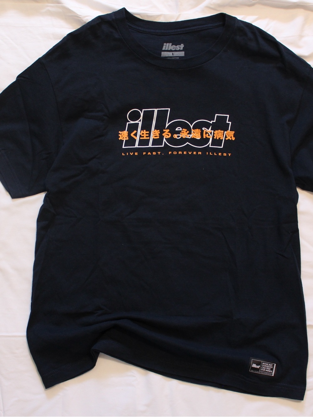 Illest Men’s Black Graphic Logo Tee